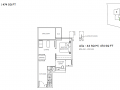 3-Cuscaden-1-bedroom-floor-plan-type-A3