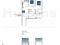 Lake Grande 2 bedroom Floor Plan Type B4