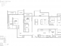 The Alps Residences floor plan - Penthouse Type PH1