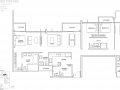 The Alps Residences floor plan - Penthouse Type PH2