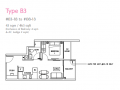 Rezi 24 floor plan 1 bedroom