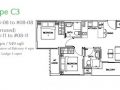 Rezi 24 floor plan 2 bedroom