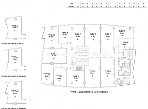 The-Gateway-Cambodia-office-tower-floor-plan-from-25th-to-36th-floor