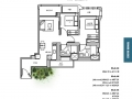 TRE VER floor plan 2 br
