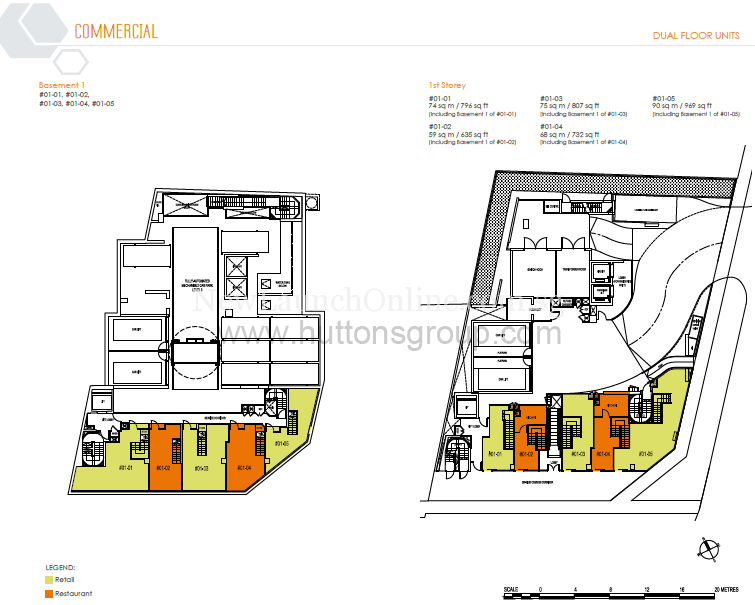 Ascent @ 456 Commercial Floor Plan