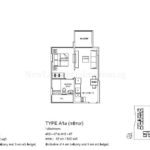 La Fiesta 1 bedroom 452sqft Type A1