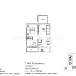 La Fiesta 1 bedroom 452sqft Type A2