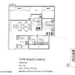 La Fiesta 2 bedroom 947sqft Type B3(G1)