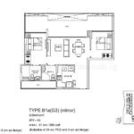 La Fiesta 2 bedroom 980sqft Type B1(G3)