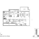 La Fiesta 3 bedroom 1001sqft Type C7