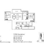 La Fiesta 3 bedroom 840sqft Type C3