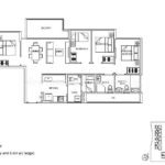 La Fiesta 4 bedroom 1098sqft Type D1