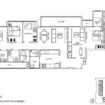 La Fiesta 4 bedroom dual key 1421sqft Type D5
