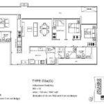 La Fiesta 4 bedroom dual key 1647sqft Type D3(G)