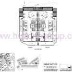 The Whitley Residences Floor Plan Type 133D&E 1st Storey