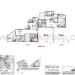 The Whitley Residences Floor Plan Type 133F&G Basement