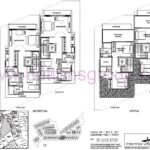 The Whitley Residences Floor Plan Type 135F&G 2nd Storey