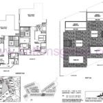 The Whitley Residences Floor Plan Type 135G&F Basement