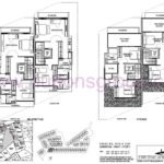 The Whitley Residences Floor Plan Type 135P&Q 2nd Storey and Attic