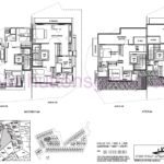 The Whitley Residences Floor Plan Type 139D&E 2nd Storey