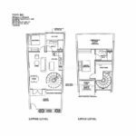 The Venue Residences Floor Plan – 2 Bedroom+Study Duplex