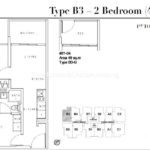 Liv on Wilkie 2 Bedroom Floor Plan Type B3