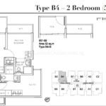 Liv on Wilkie 2 Bedroom Floor Plan Type B4