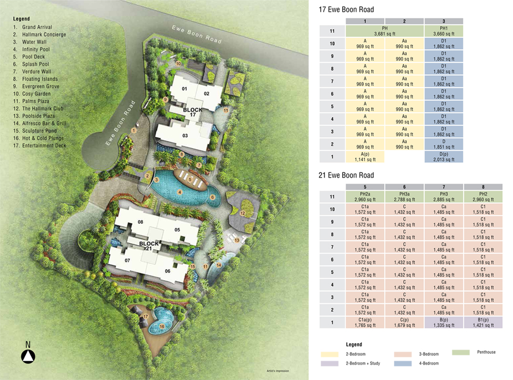 Hallmark Residences Site Plan