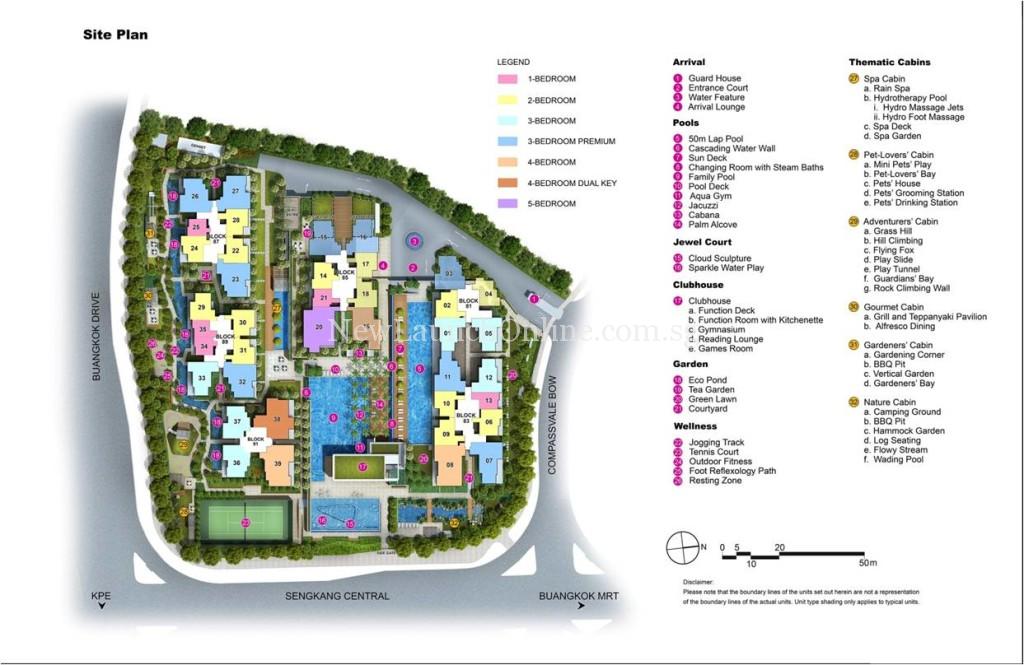 Jewel @ Buangkok Site Plan