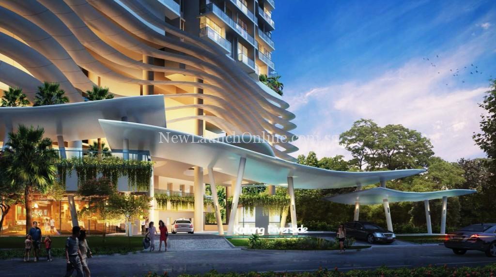New Launch at Kallang Riverside driveway