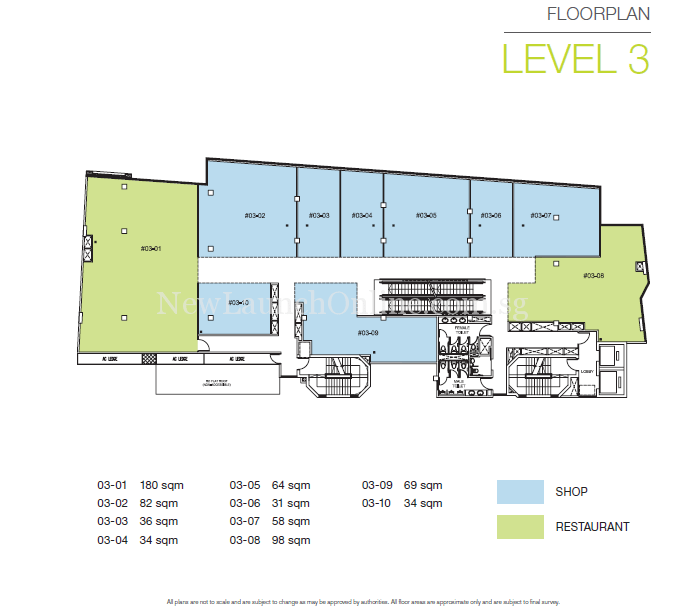 TRIO @ Sam Leong Road Level 3 Floor Plan