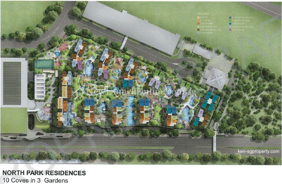 North park residences site plan