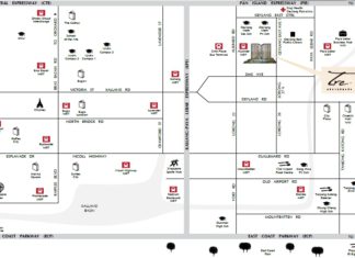 TRE Residences Showflat Location