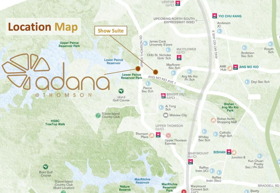 Adana at Thomson Showflat Location