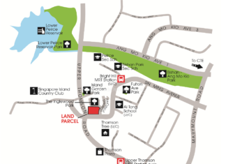 Thomson Impressions Showflat Location Map