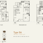 Hilbre 28 5 bedroom triplex floor plan type 5A