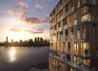 royal-wharf-phase-3-mariners-quarter-rive-side-view