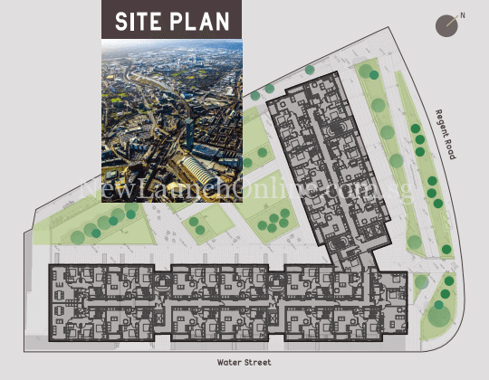 One Regent Site Plan The Manchester One Regent
