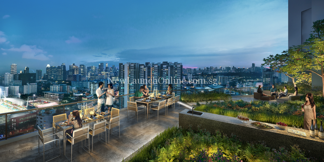 Sky park at level 29 of Sturdee Residences Sky park at level 29 of Sturdee Residences