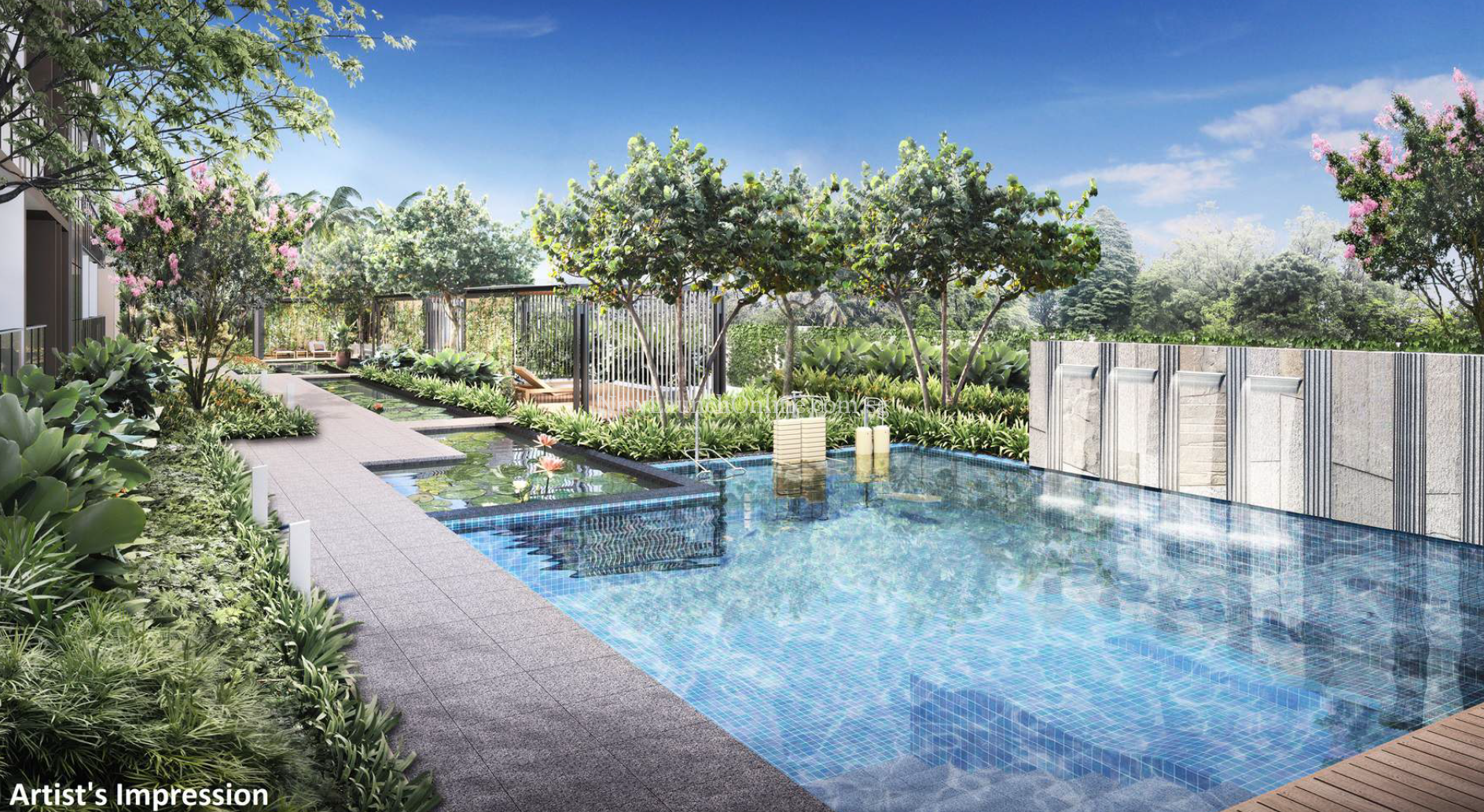 Commonwealth Towers pool deck