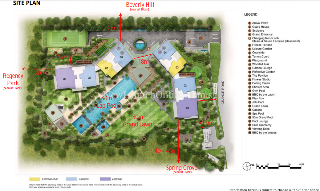 Gramercy Park Site Plan