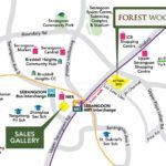 forest woods location and showflat location