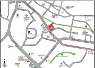 Queens Peak Location Map