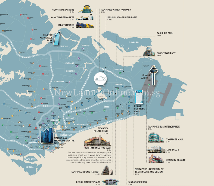 the-alps-residences-location-and-amenities