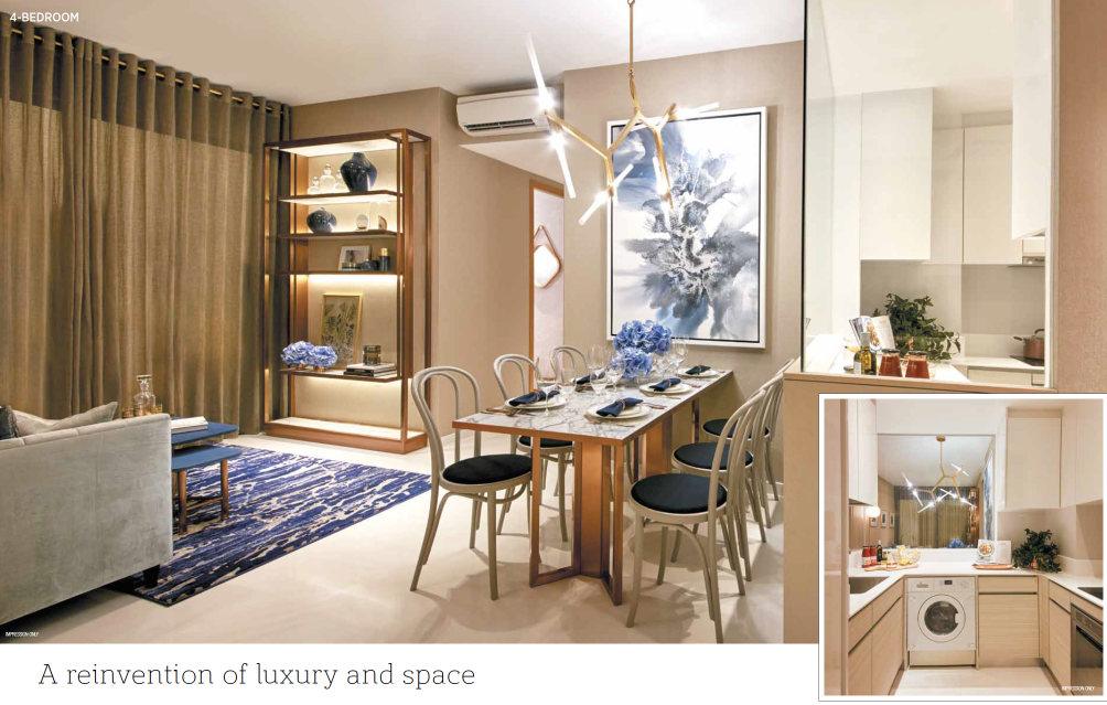 TRE Residences showflat design 2