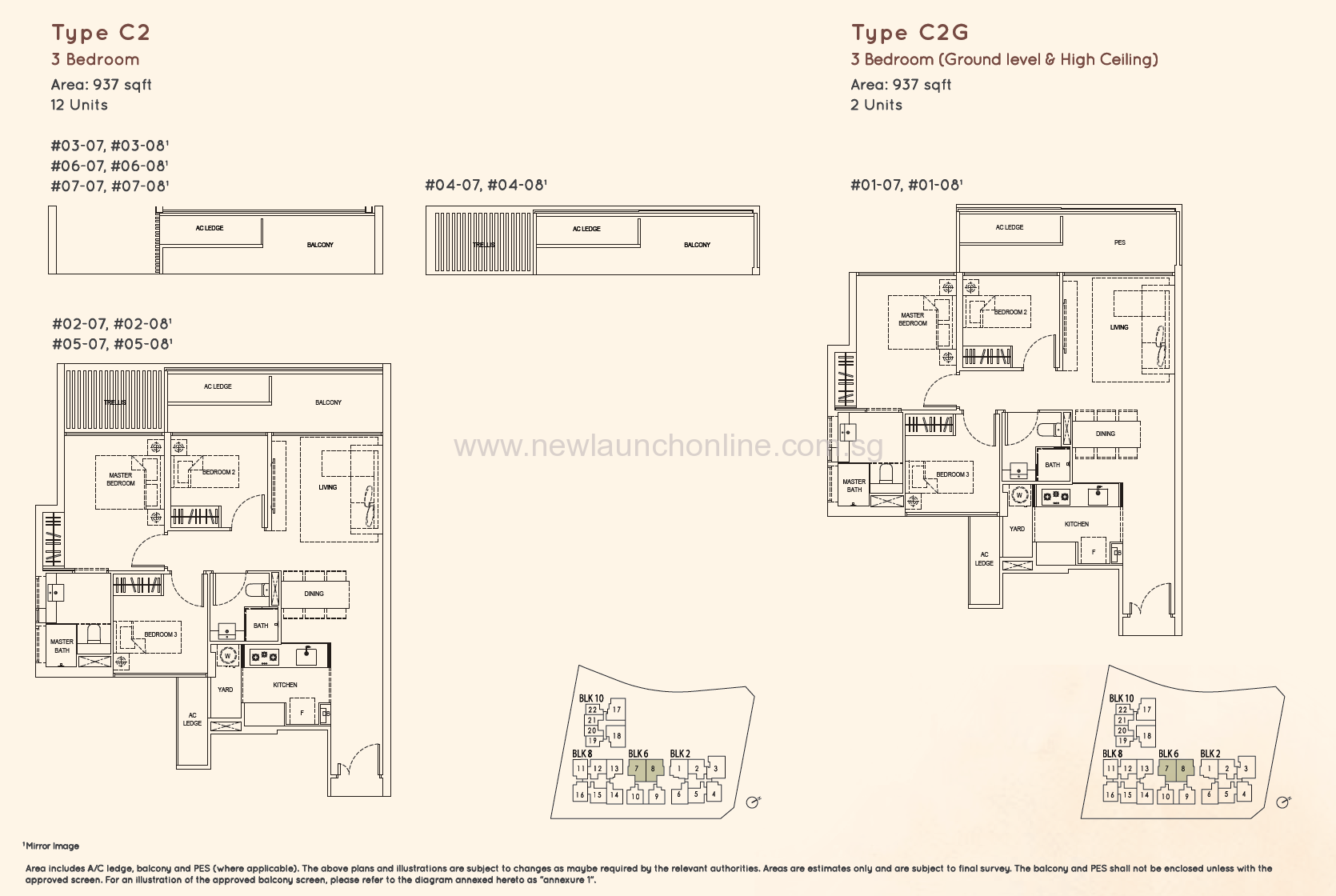 Kandis Residence 3 Bedroom Floor Plan Type C2