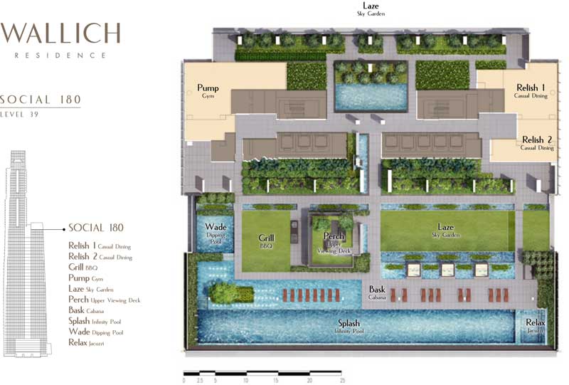 Wallich Residence Site Plan