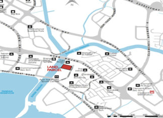 Twin Vew Condo Location Map