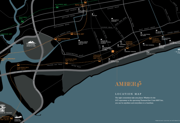Amber 45 location map Amber 45 location map