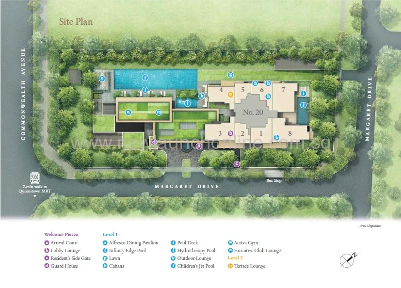 Margaret Ville site plan